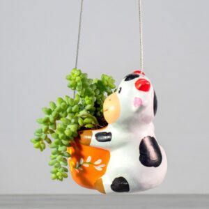 Hanging Cow Planter <br /> <span class="happy-info"> – Happy Garden </span>